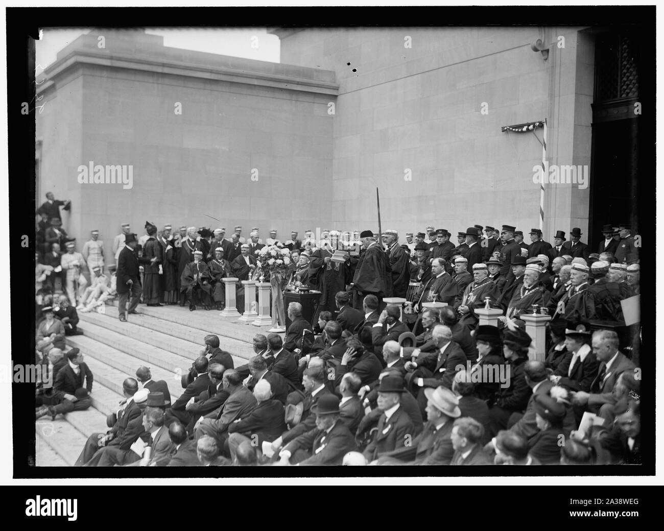 SCOTTISH RITE Consécration de temple, Vues générales Banque D'Images