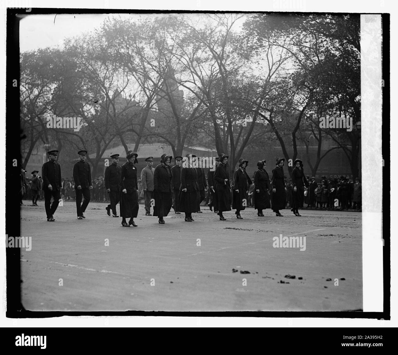 L'Armée du salut en 1ère Div. A.E.F. parade, 10/4/24 Banque D'Images