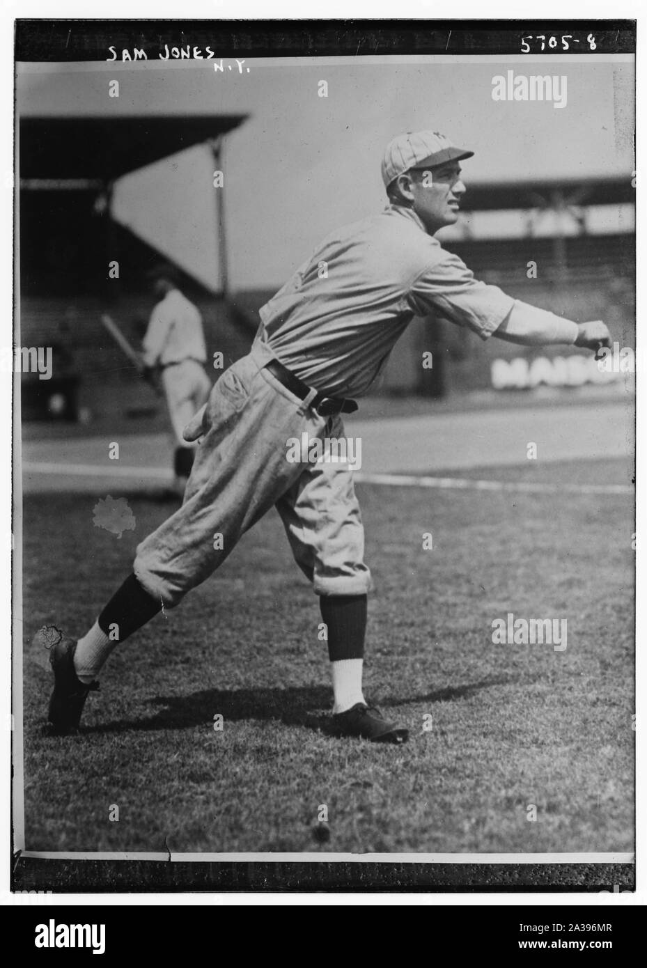 Sam P. triste Sam Jones, New York AL (baseball) Banque D'Images