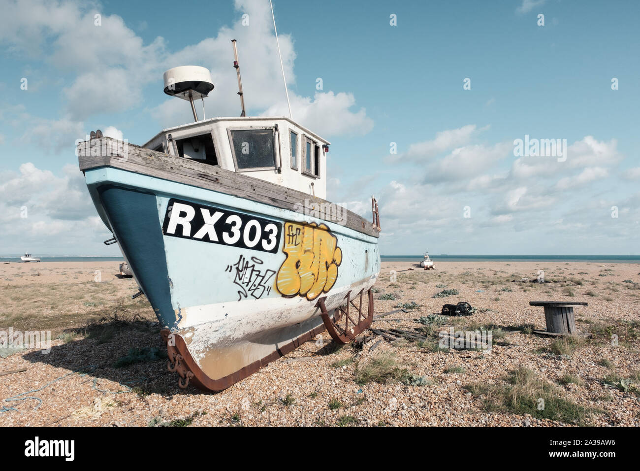 Plage de dormeur, Kent, UK Banque D'Images