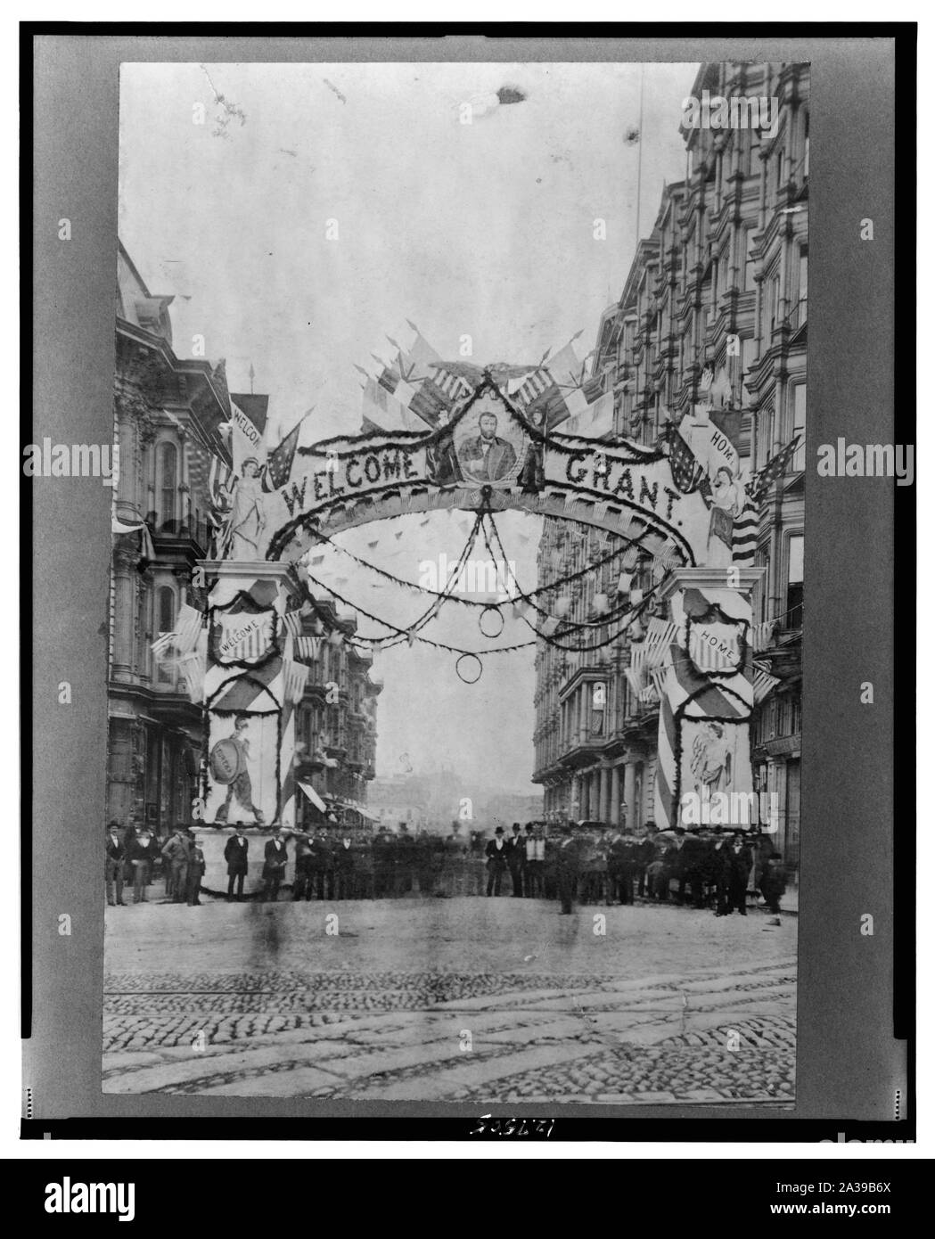 San Francisco's Bienvenue à Grant Banque D'Images