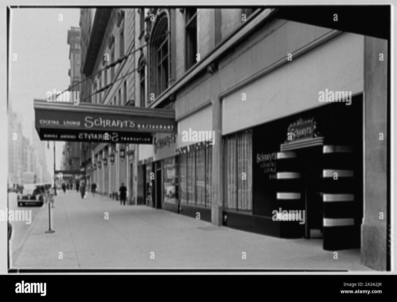 Schrafft's, 220 W. 57th St., New York City. Banque D'Images