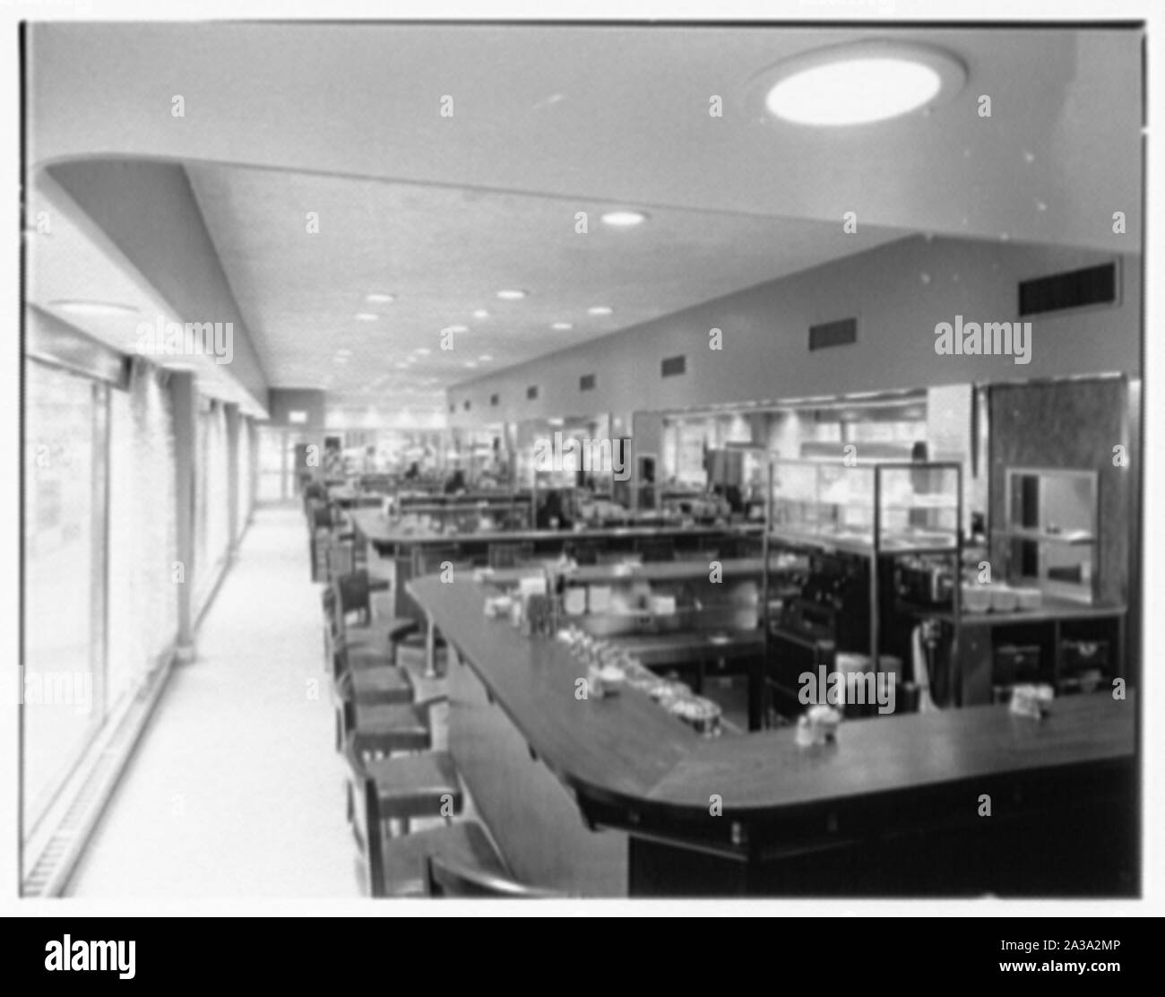 Schrafft's, 49th Street et la 6ème Avenue. Banque D'Images