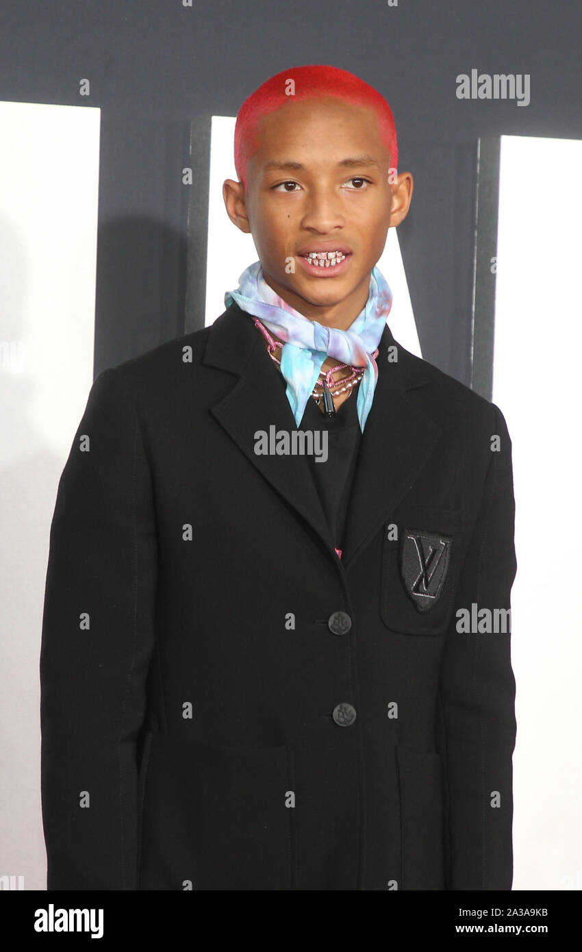 Hollywood, CA. 6 octobre, 2019. Jaden Smith à l'homme Gémeaux première au théâtre chinois de Grauman à Hollywood, Californie le 6 octobre 2019. Credit : Faye Sadou/media/Alamy Punch Live News Banque D'Images