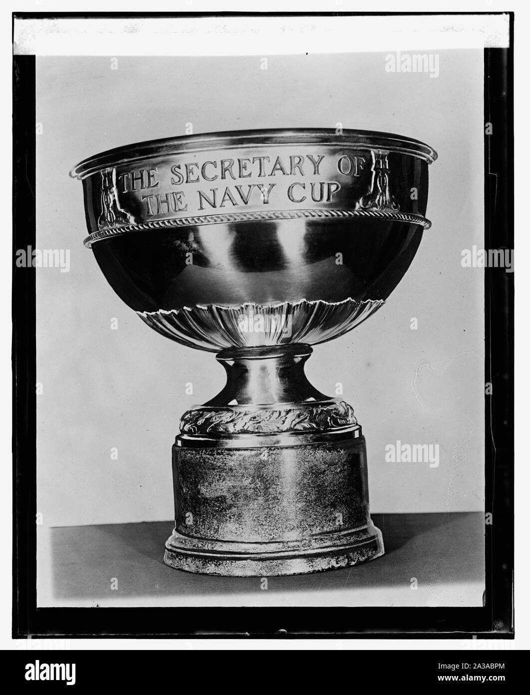 Secrétaire de la Marine. Tasse (prés. Gold Cup) Banque D'Images