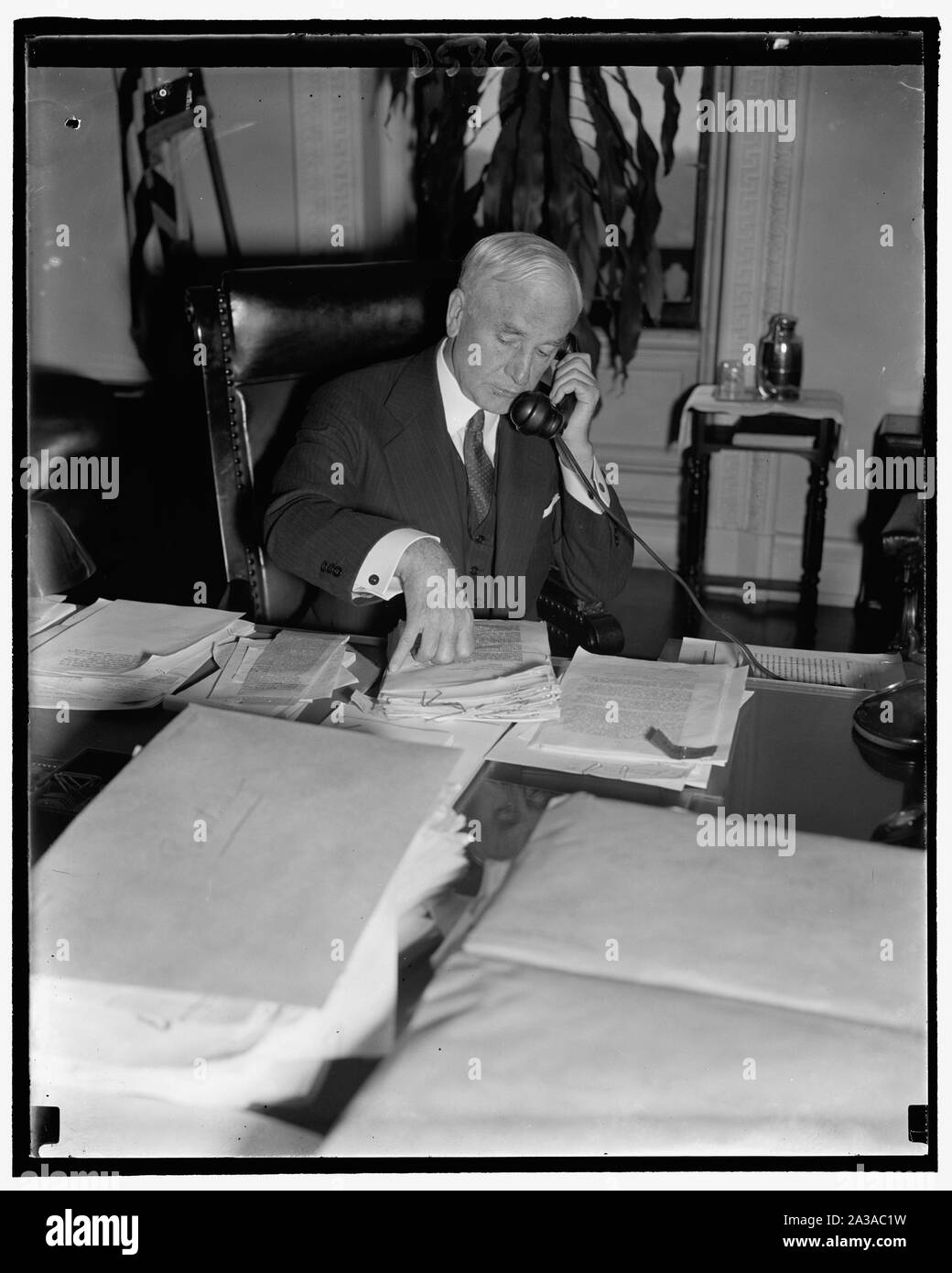 Secy. d'État américain Cordell Hull Banque D'Images