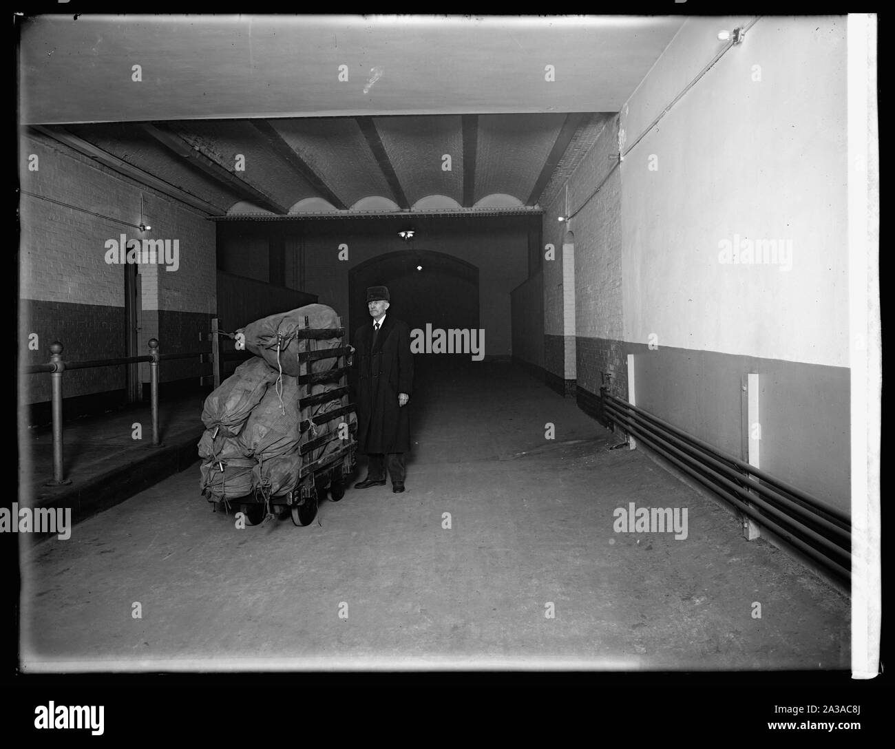 La distribution des semences, photo faite au Capitol, Washington, D.C. [] Banque D'Images