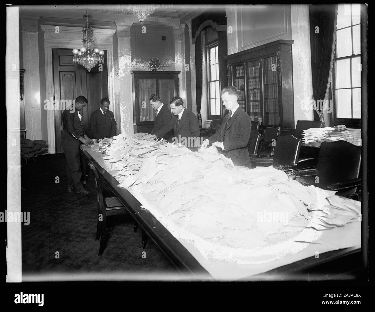 La distribution des semences, Sen. Penrose ofc. Banque D'Images