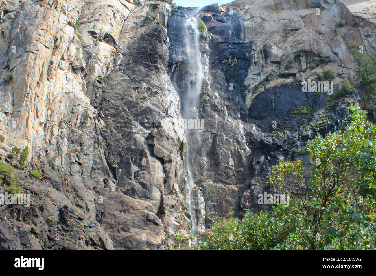 Bridalveil Fall in Yosemite National Park, California, USA Banque D'Images