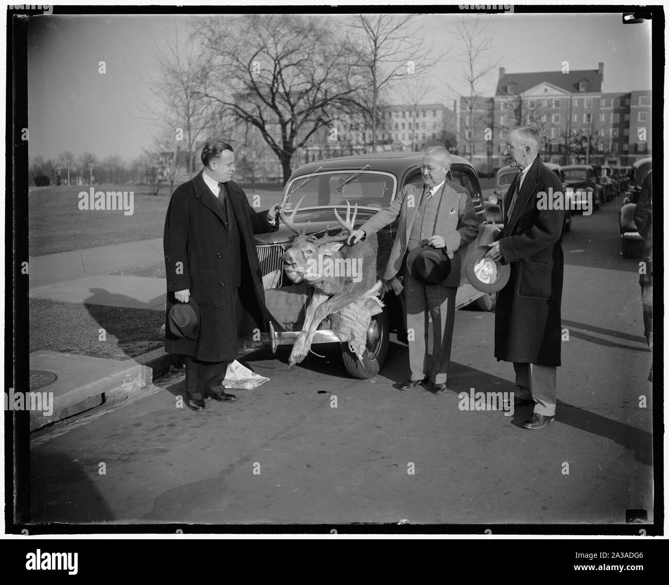 Ponts présentés avec Sen. deer. L.R., J.E. Putney, Theo. Vachon, Sen. Ponts Banque D'Images