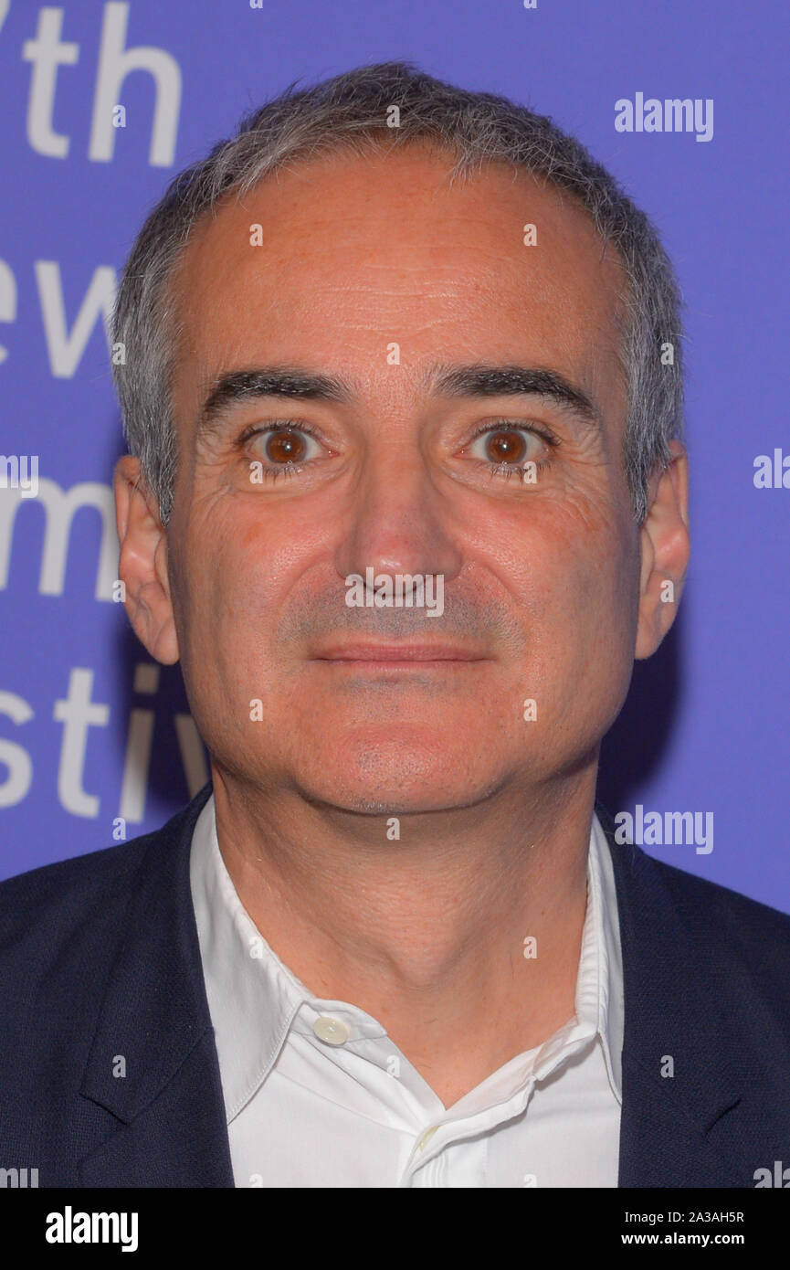 New York, États-Unis. 05 Oct, 2019. Oliverier Assayas assiste à la 57e Festival du Film de New York Wasp 'Réseau' les arrivées à l'Alice Tully Hall, Lincoln Center à New York. Credit : SOPA/Alamy Images Limited Live News Banque D'Images