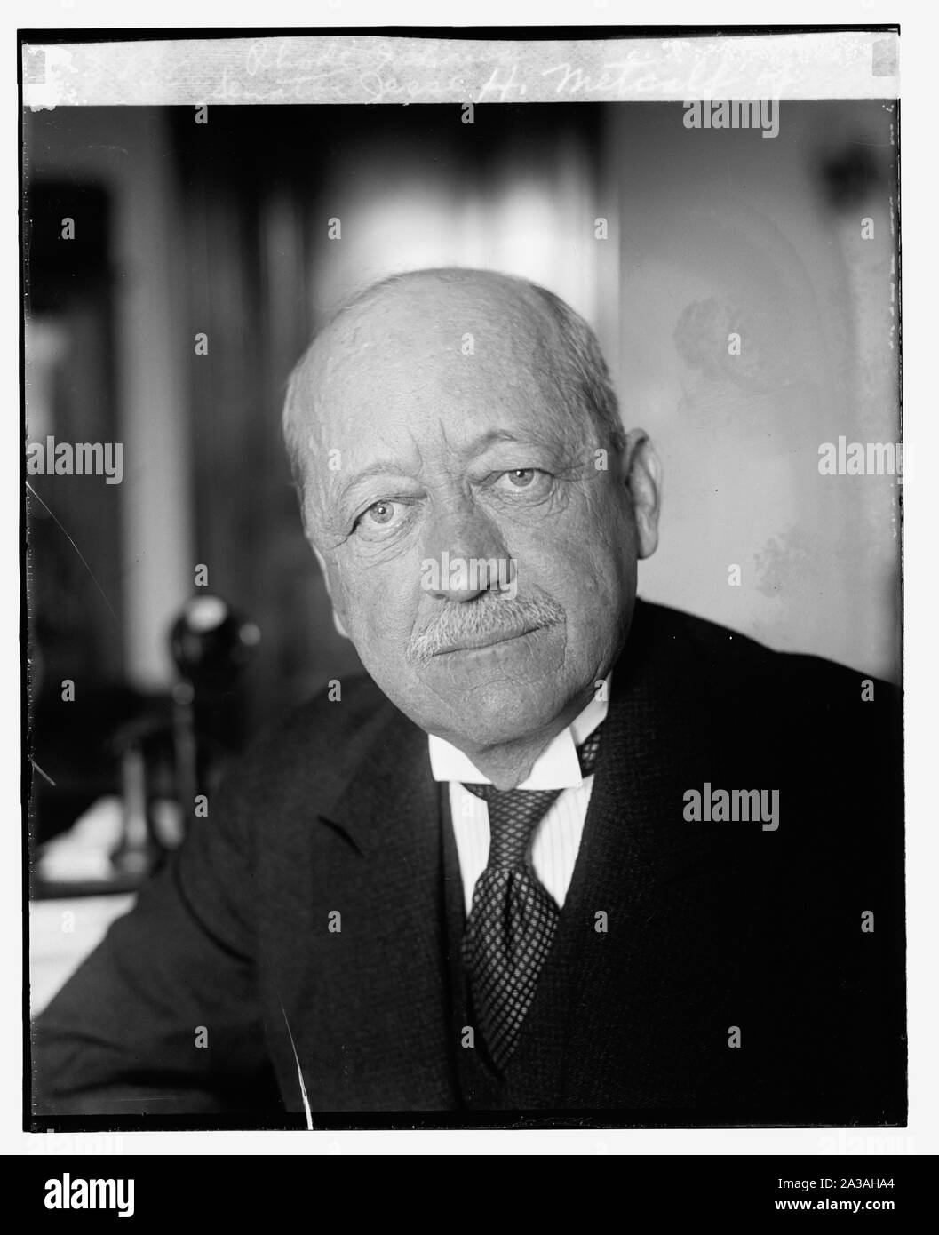 Le sénateur Jesse H. Metcalf de Rhode Island, [12/1/24] Banque D'Images