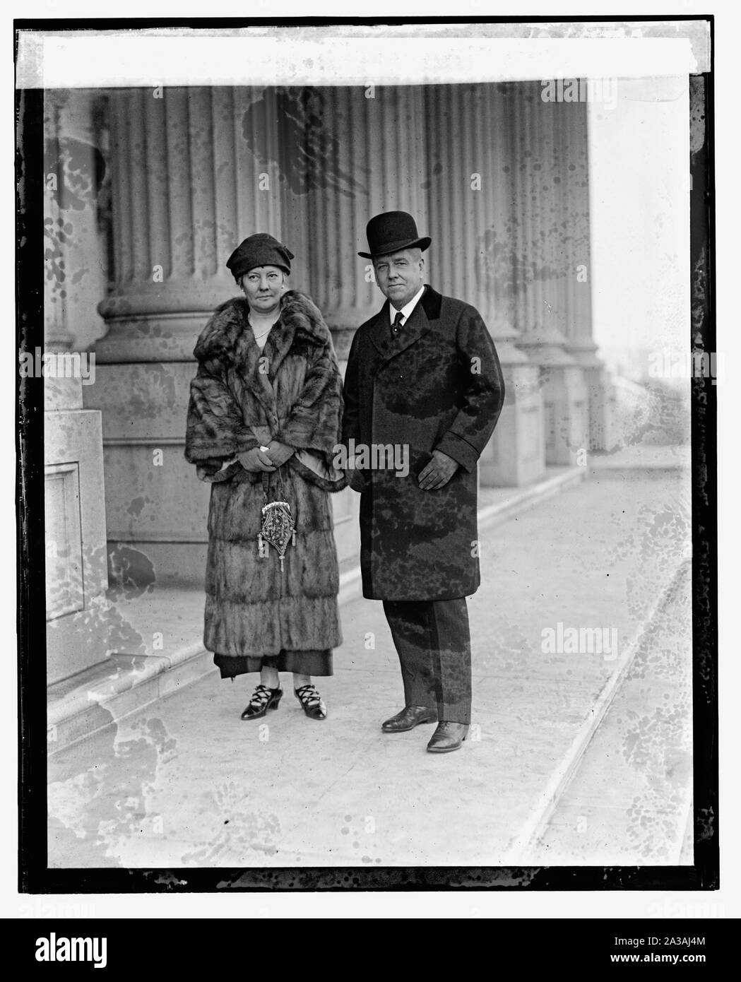 Senator-Elect et Mme Frederick M. Sackett, de New York, 12/11/24 Banque D'Images