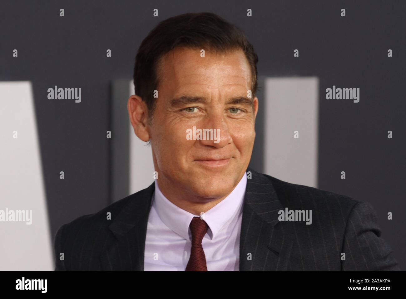 Los Angeles, USA. 06 Oct, 2019. Clive Owen à Paramount Pictures' 'Gemini Man' Premiere tenue au Théâtre chinois de Grauman à Los Angeles, CA, le 6 octobre 2019. Crédit photo : Joseph Martinez/PictureLux PictureLux Crédit : Le Hollywood/Archive/Alamy Live News Banque D'Images