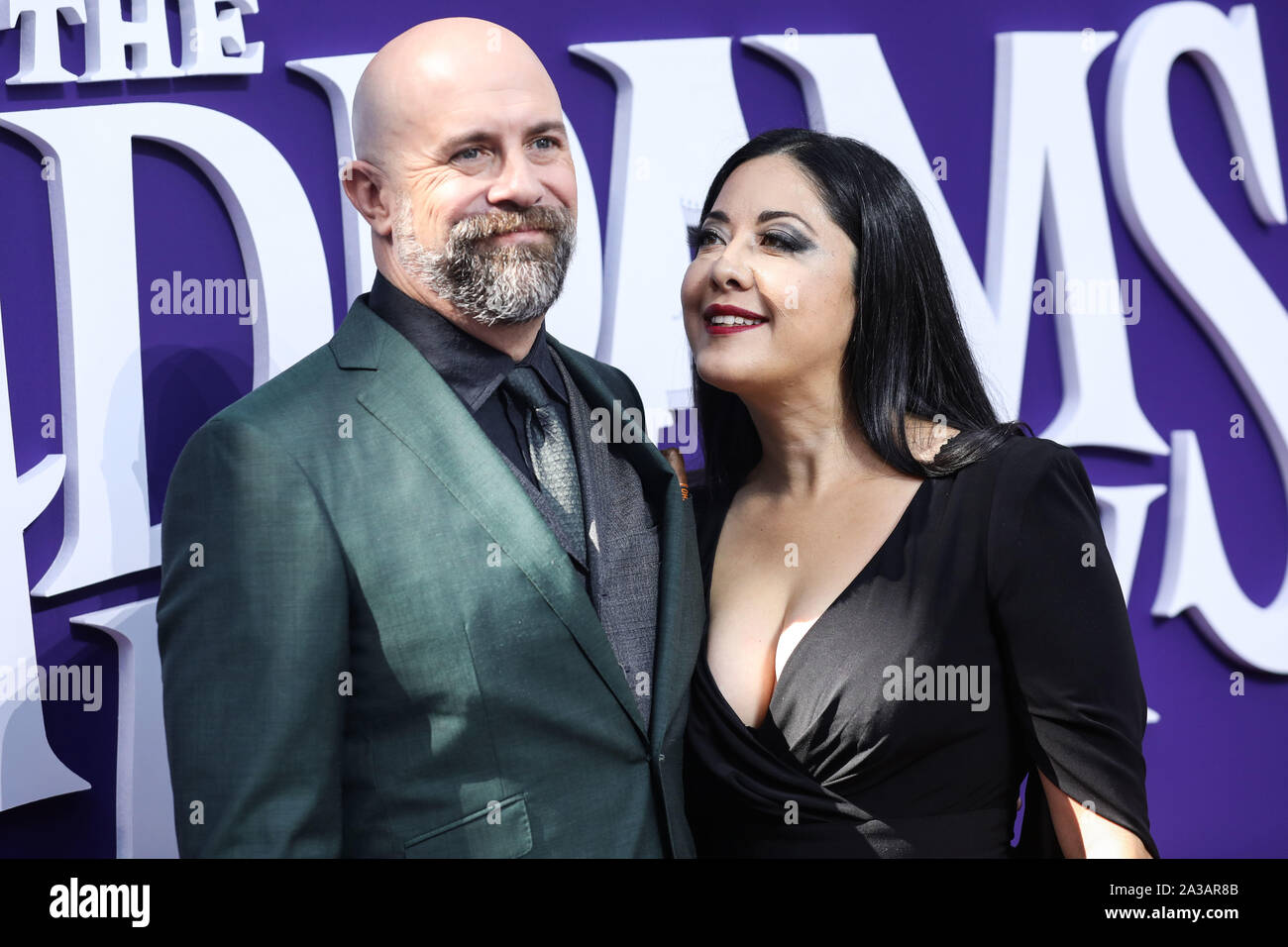 CENTURY CITY, LOS ANGELES, CALIFORNIE, USA - 06 OCTOBRE : Directeur Conrad Vernon arrive à la première mondiale de MGM's "La famille Addams" tenue à l'AMC Westfield Century City le 6 octobre 2019 dans la région de Century City, Los Angeles, Californie, États-Unis. (Photo par Xavier Collin/Image Press Office) Banque D'Images