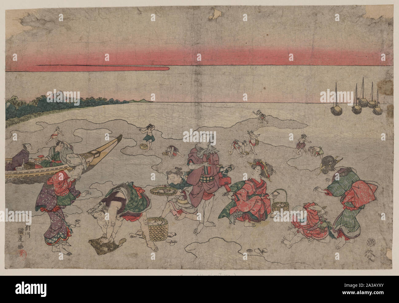 Shiohigari Banque D'Images