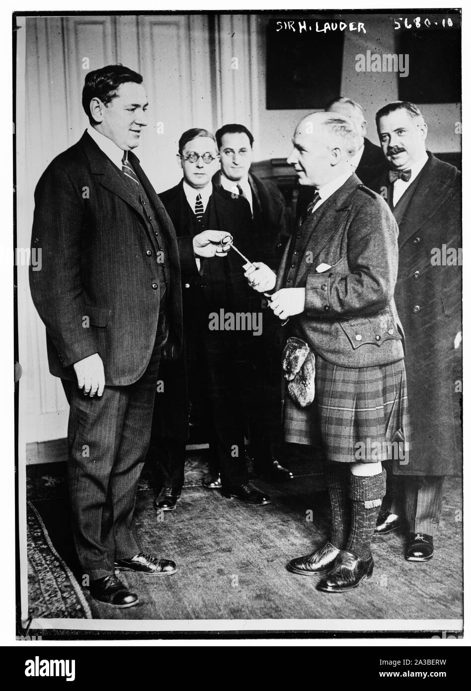 Sir H. Lauder Banque D'Images