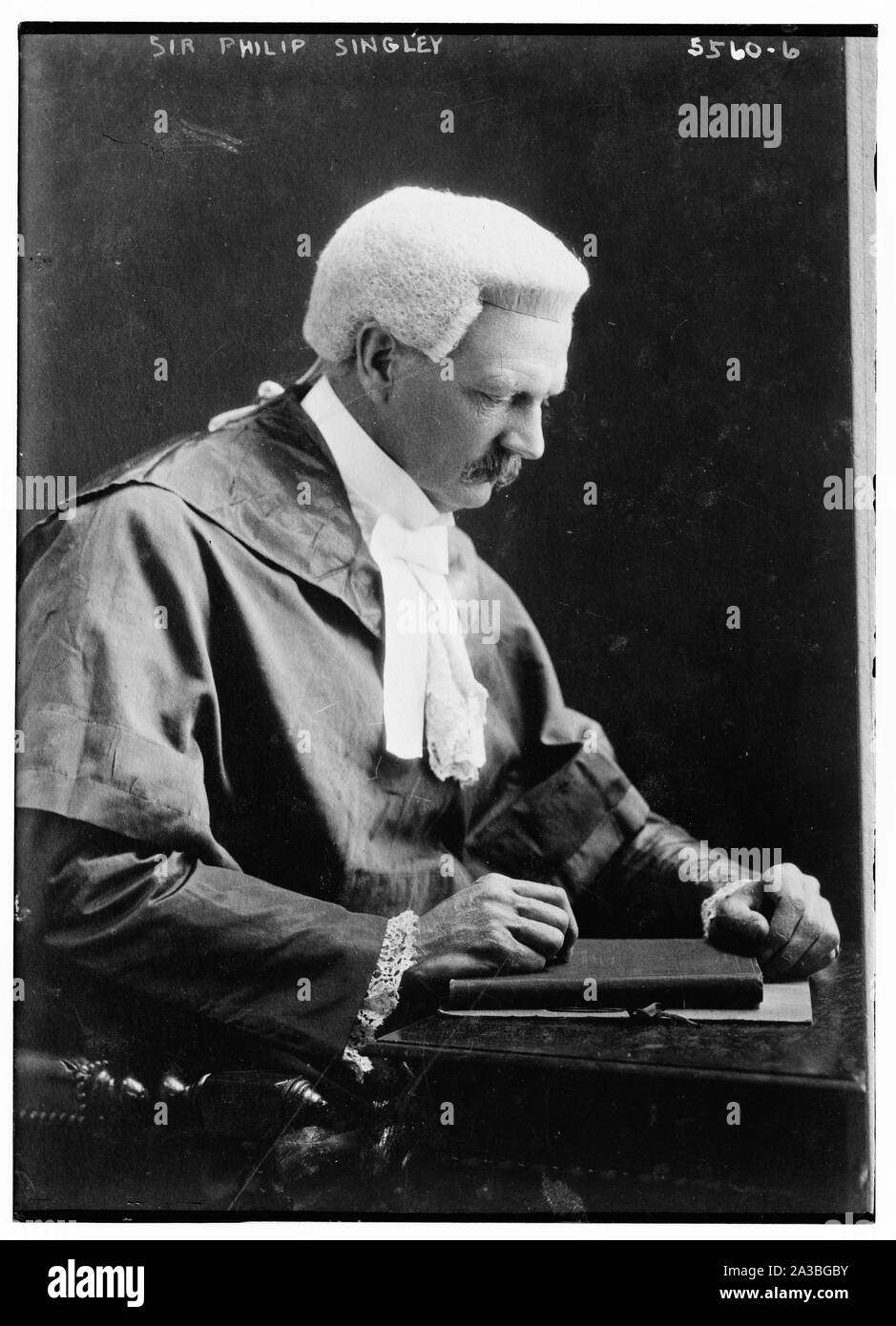 Sir Philip Singley Banque D'Images