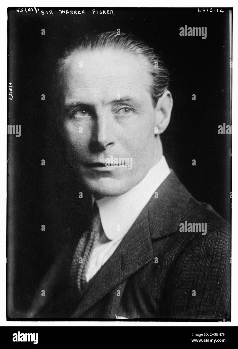 Sir Warren Fisher Banque D'Images