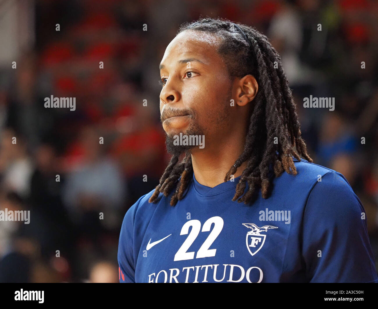 Daniel de Fortitudo Bologne lors de Openjobmetis Varese Vs Fortitudo Bologne , Varese, Italie, 06 octobre 2019, le basket-ball Basket-ball italien une série Cham Banque D'Images