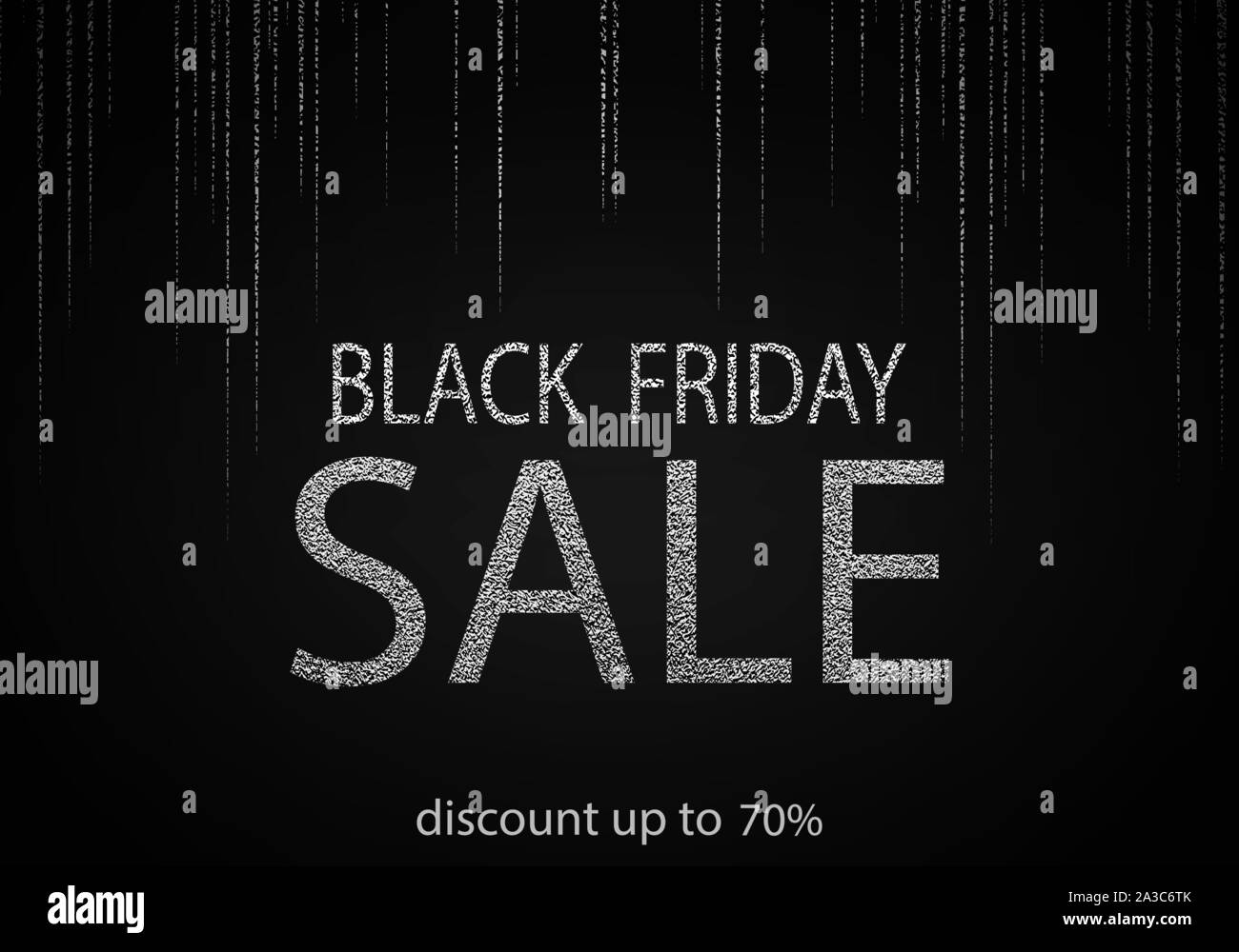 Le vendredi noir vente inscription modèle. Vendredi noir vente argent décoration bannière. Vector illustration. Illustration de Vecteur