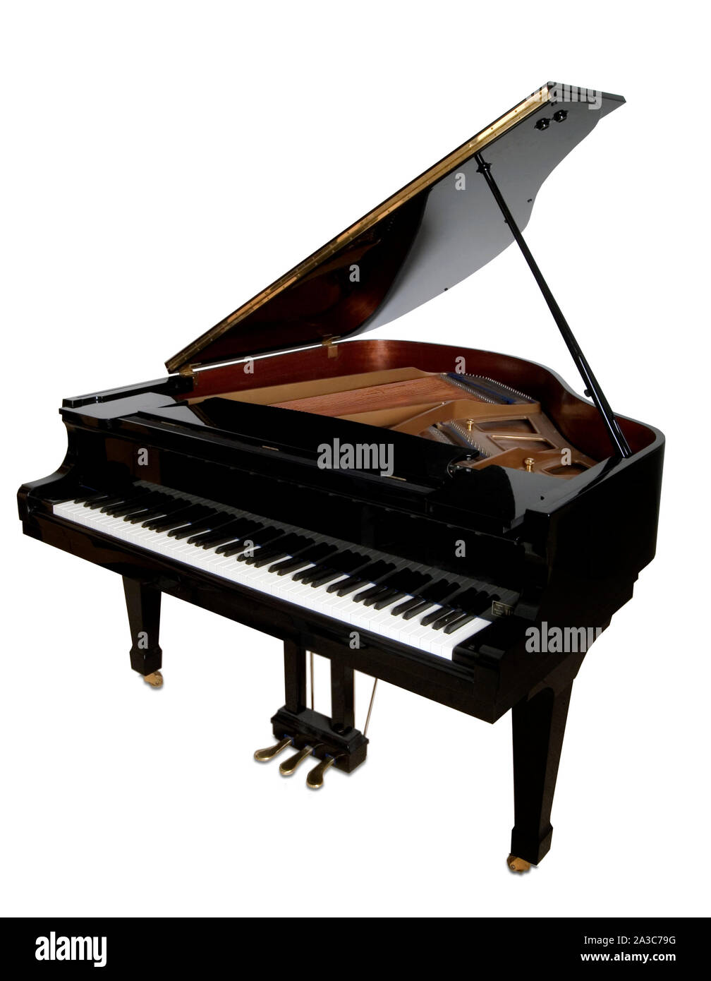 Piano à queue Banque D'Images