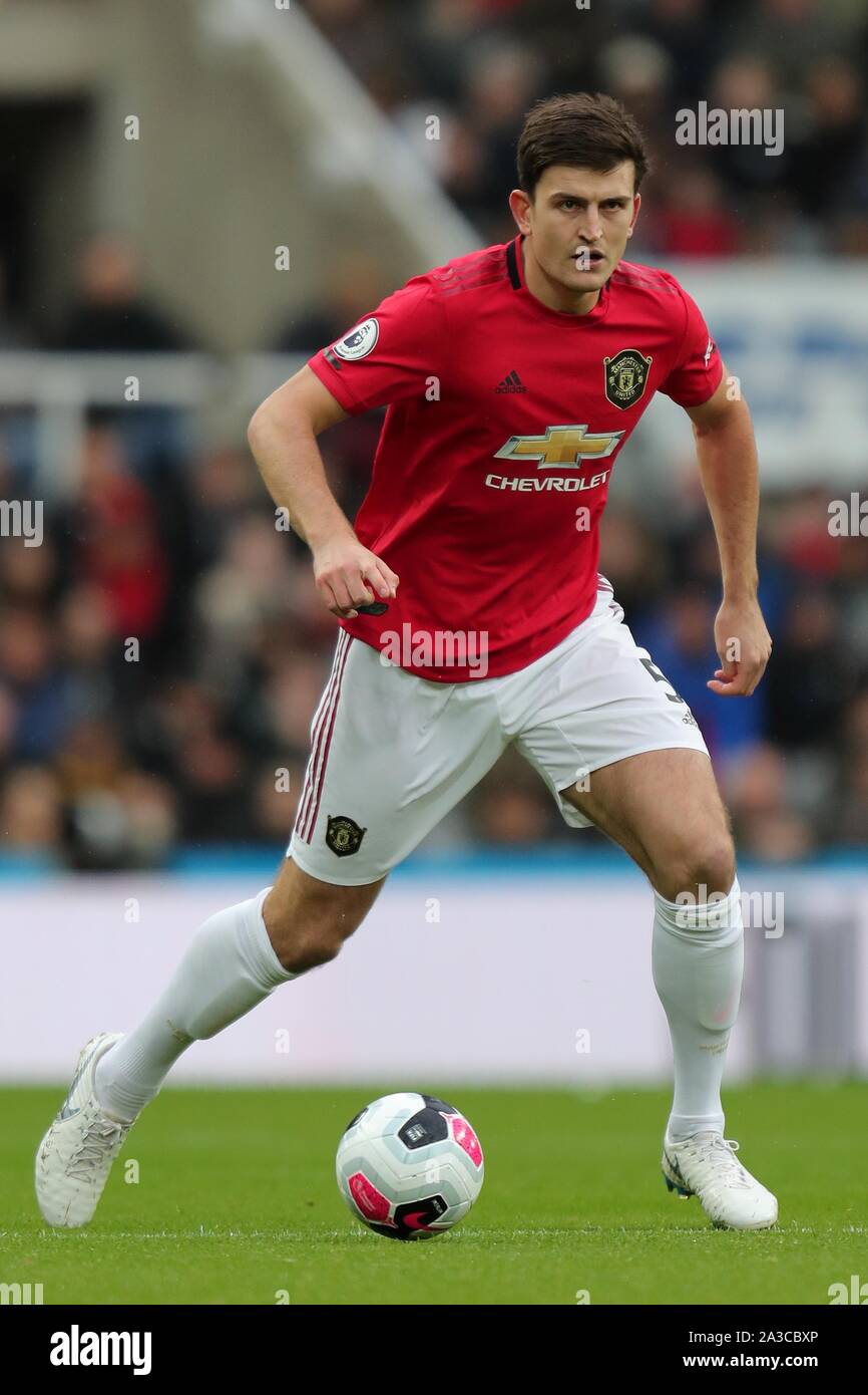 HARRY MAGUIRE, MANCHESTER UNITED FC, 2019 Banque D'Images
