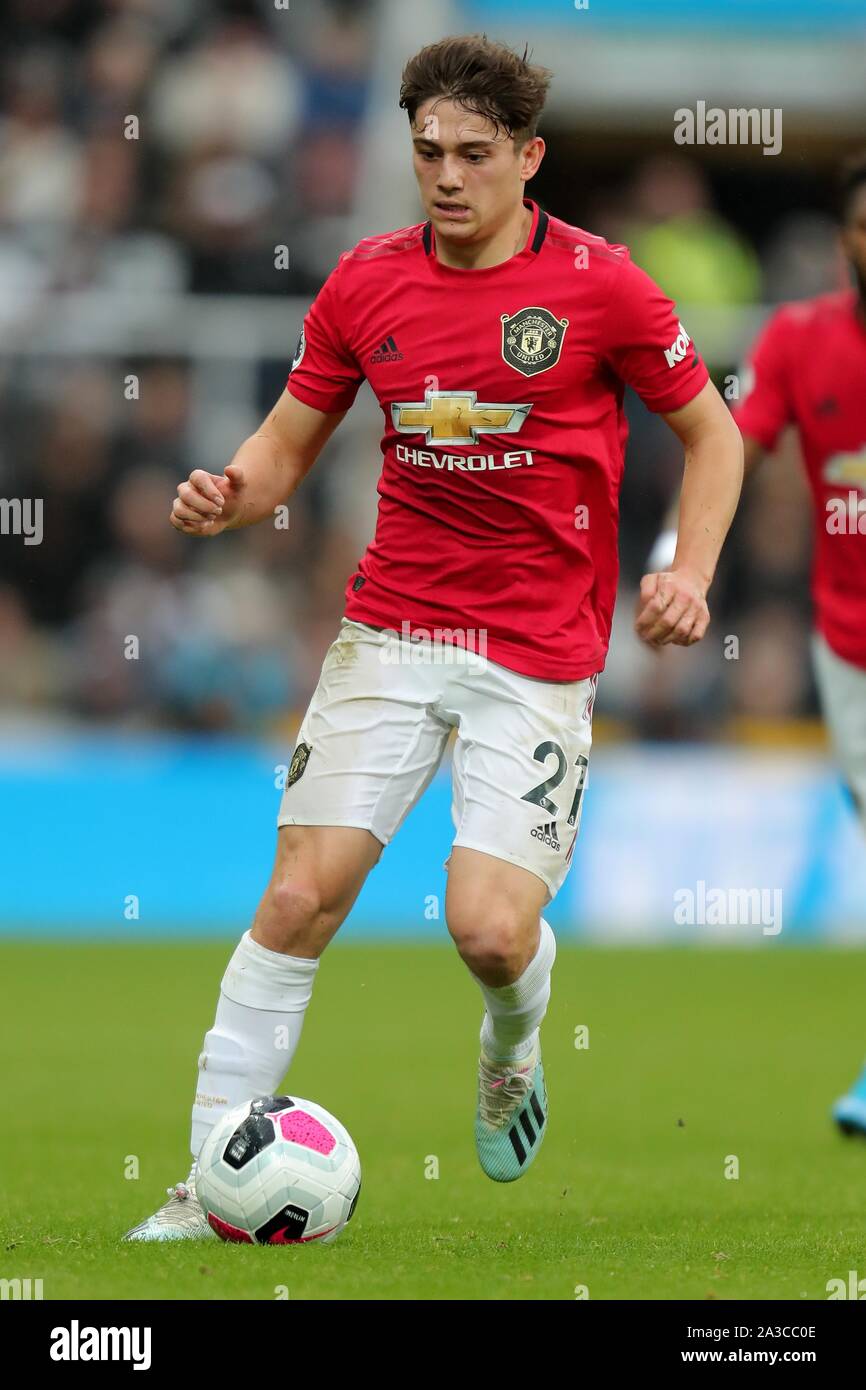 DANIEL JAMES, MANCHESTER UNITED FC, 2019 Banque D'Images