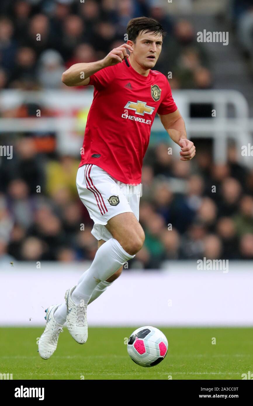 HARRY MAGUIRE, MANCHESTER UNITED FC, 2019 Banque D'Images
