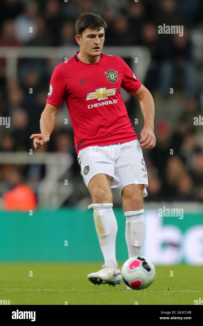 HARRY MAGUIRE, MANCHESTER UNITED FC, 2019 Banque D'Images