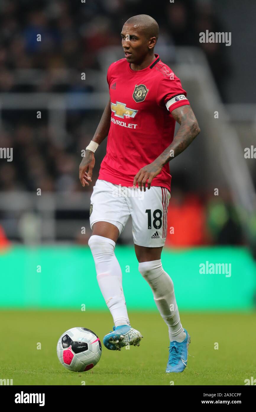 ASHLEY YOUNG, MANCHESTER UNITED FC, 2019 Banque D'Images