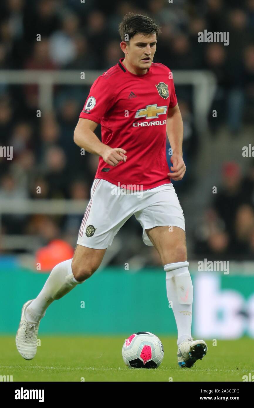 HARRY MAGUIRE, MANCHESTER UNITED FC, 2019 Banque D'Images