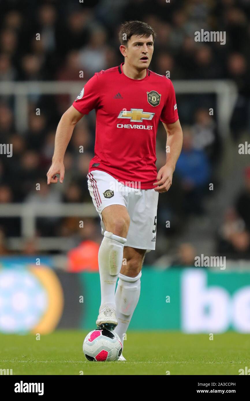 HARRY MAGUIRE, MANCHESTER UNITED FC, 2019 Banque D'Images