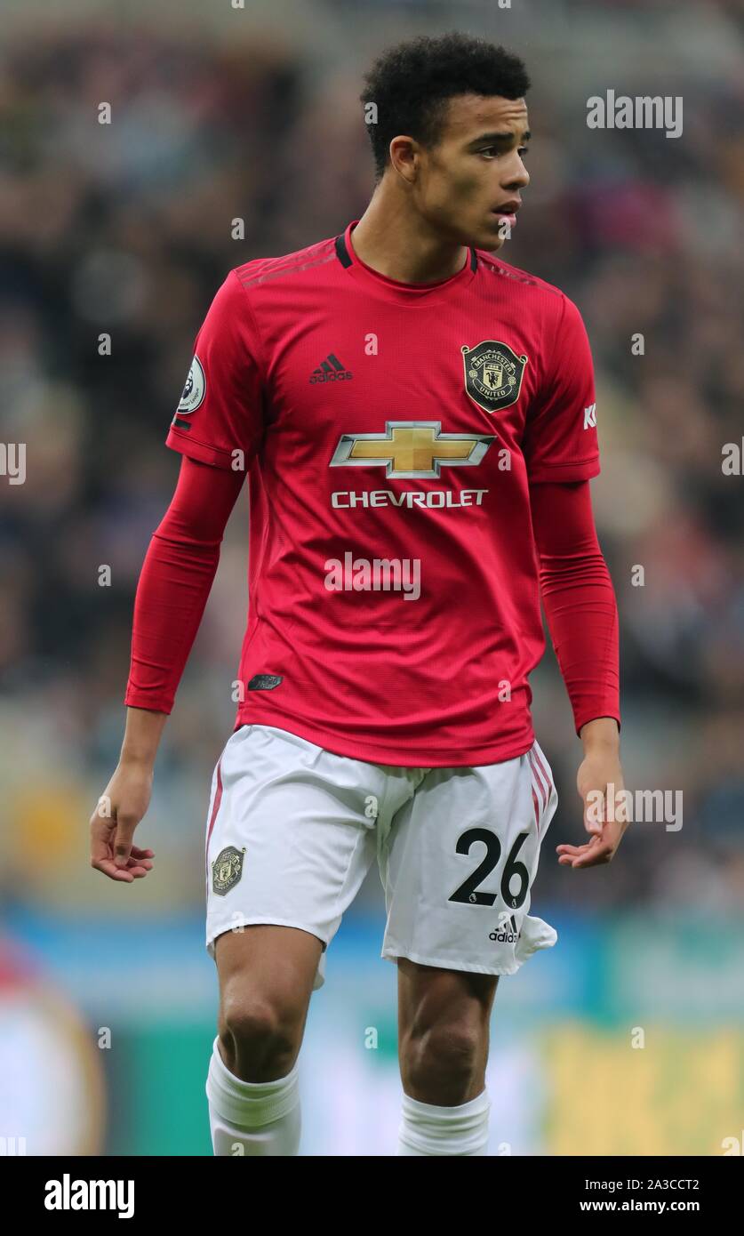 MASON GREENWOOD, MANCHESTER UNITED FC, 2019 Banque D'Images