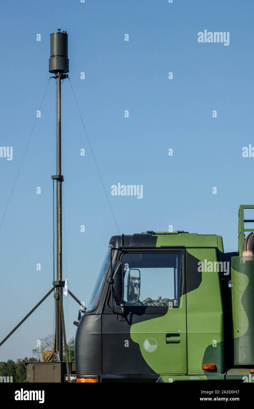 Radar passif Vera S/M de l'armée tchèque Banque D'Images