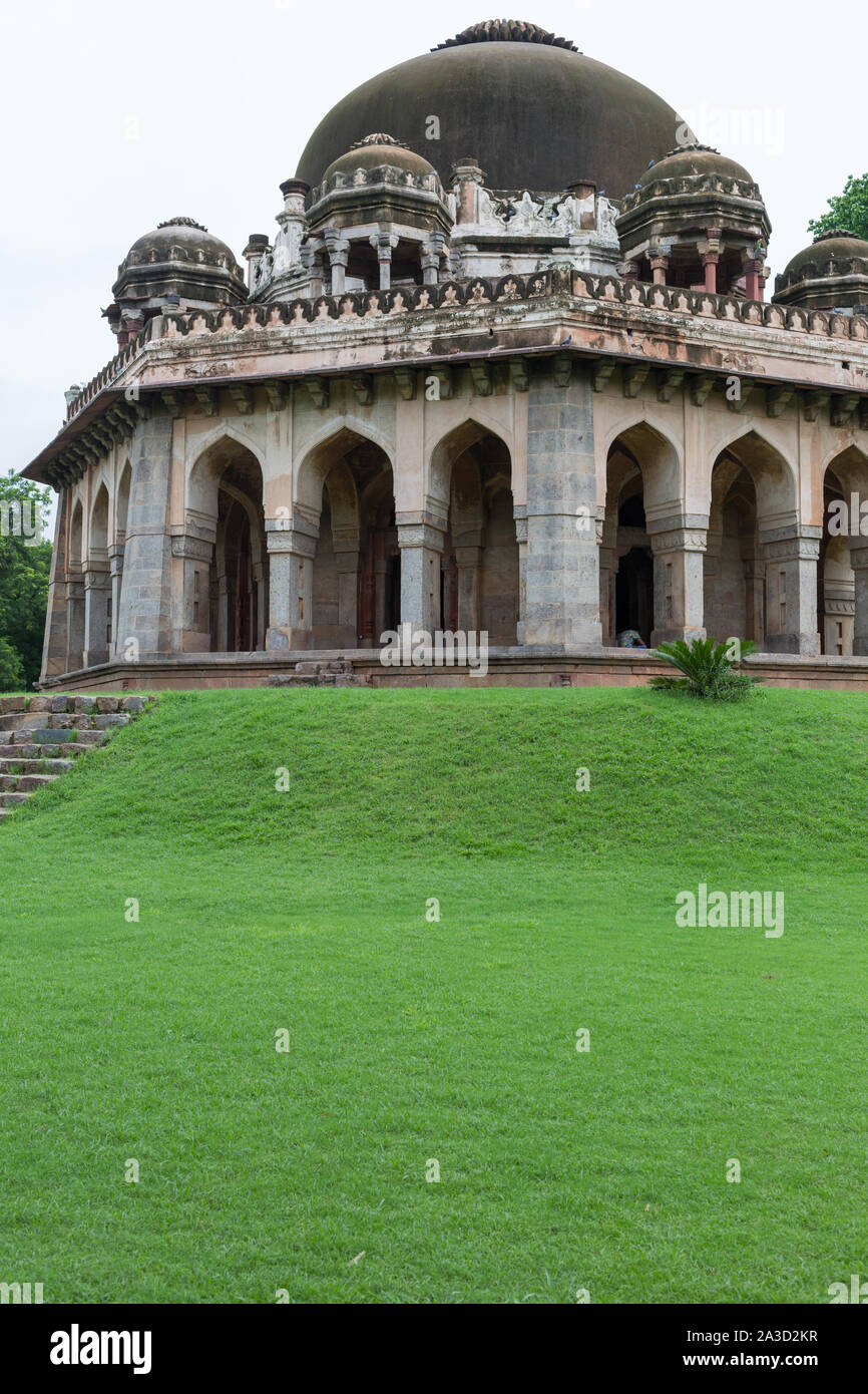 New Delhi, Inde - le 18 août 2019 : Lodhi Garden à New Delhi Inde Banque D'Images