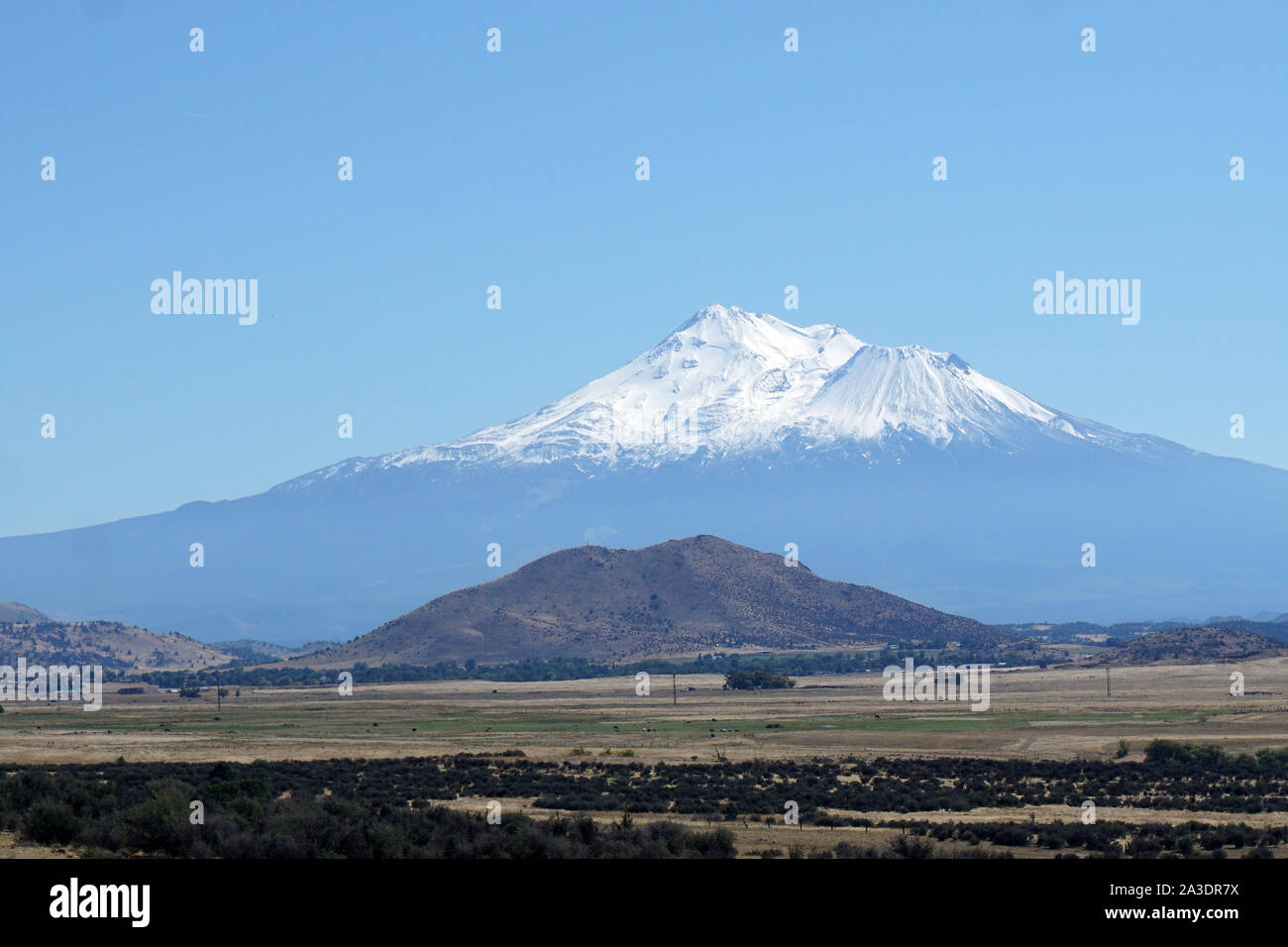 Mont Shasta Banque D'Images