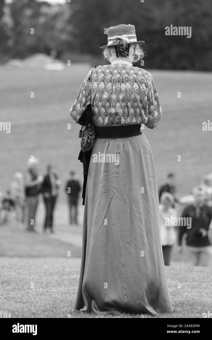 Femme Vintage Banque D'Images