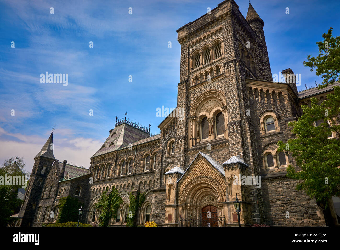 Université de Toronto - Campus de Saint George Banque D'Images