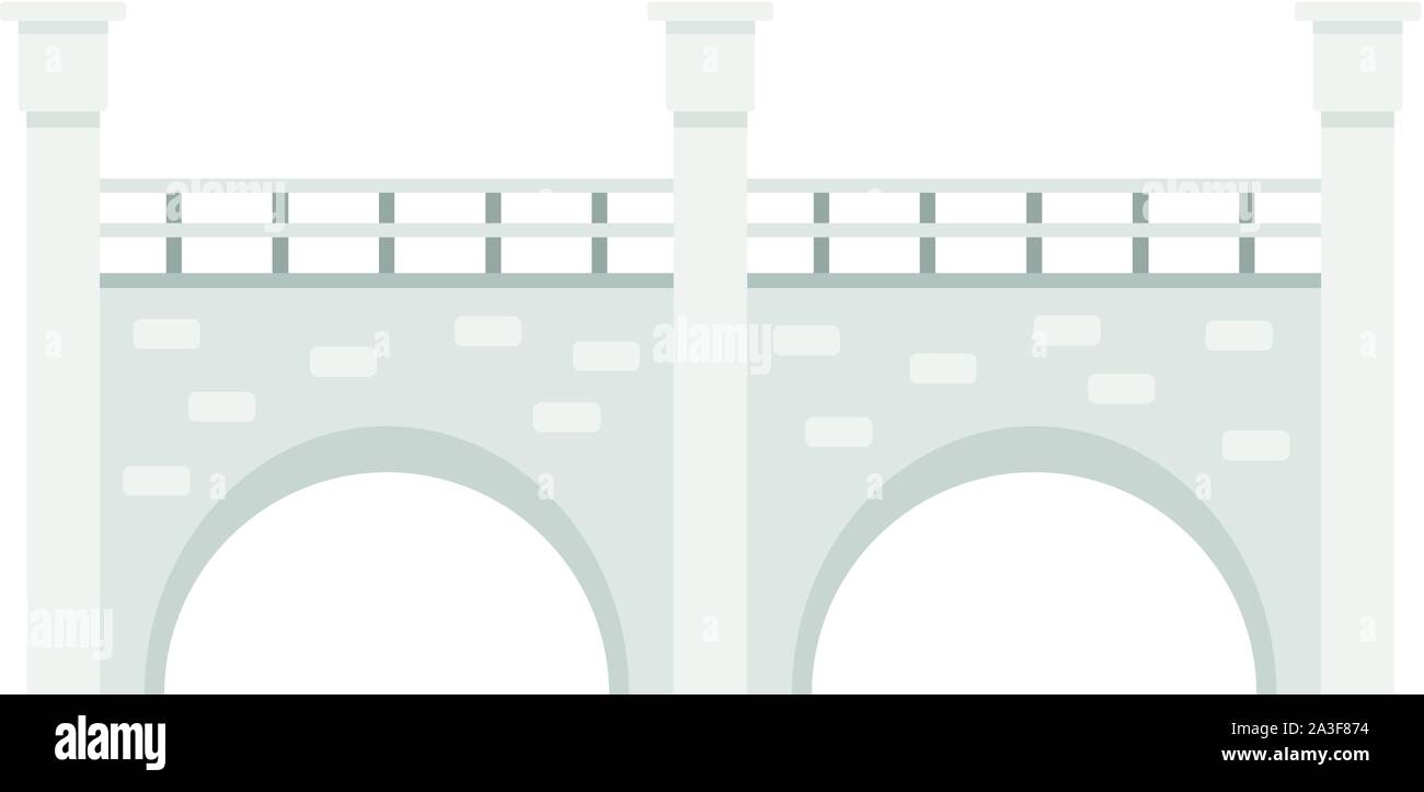 Pont de pierre. Télévision illustration de pont de pierre l'icône vecteur pour la conception web Illustration de Vecteur