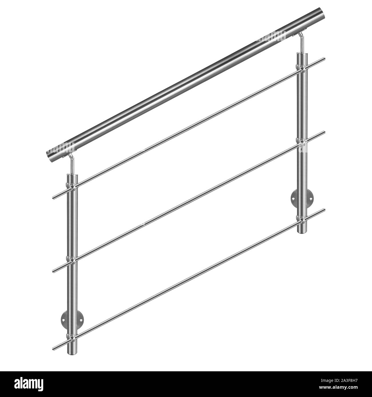 Isolation en acier inoxydable Bister moderne Banque D'Images