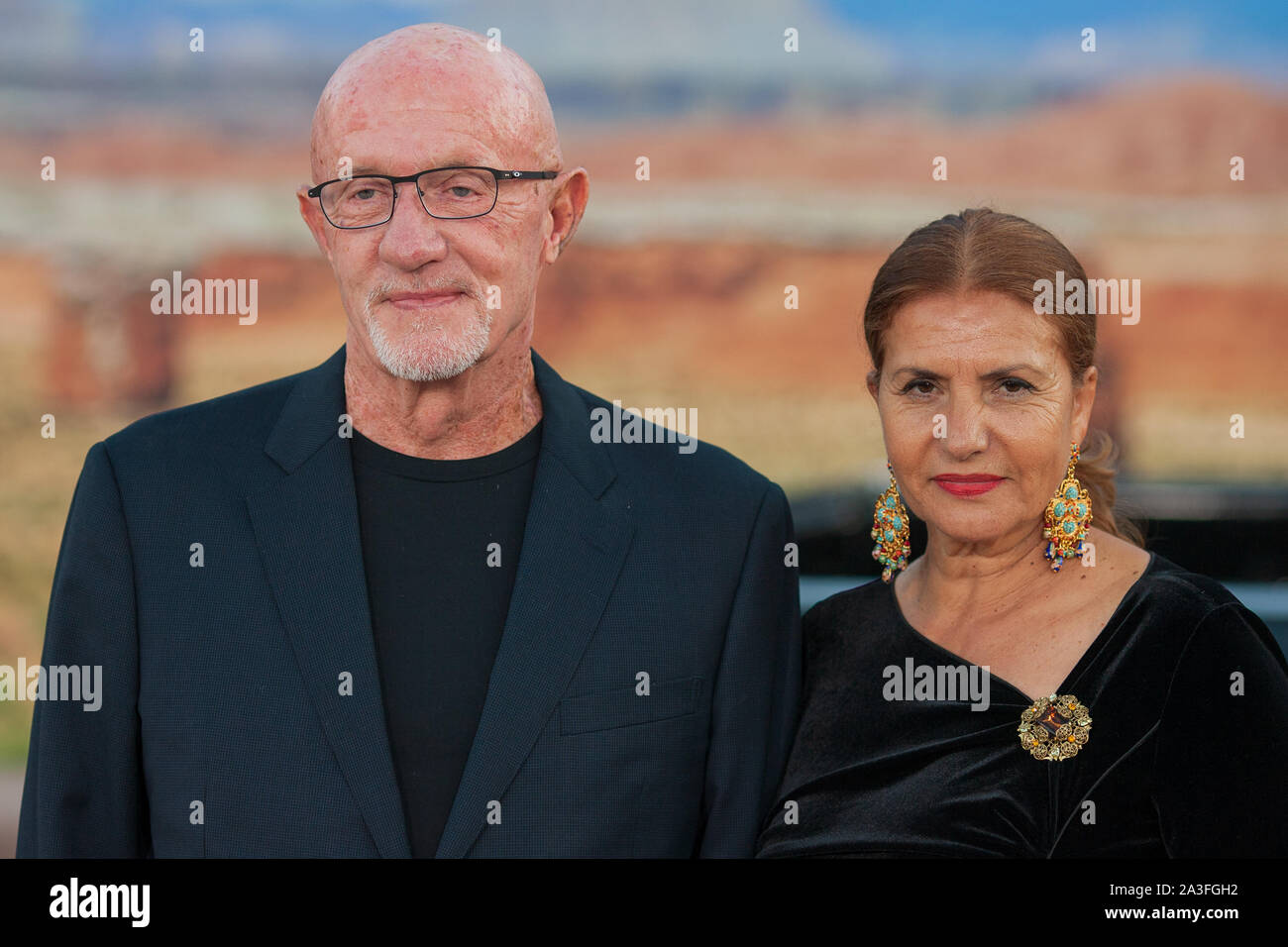 Los Angeles, Ca. Oct 7, 2019. Jonathan Banks lors de la première de El Camino : un mauvais film de rupture au Regency Village de Westwood, Californie le 7 octobre 2019. Crédit : Tony Forte/media/Alamy Punch Live News Banque D'Images