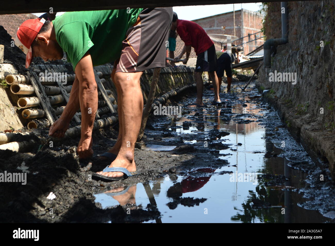 magnifique forêt tropicale centrale java ungaran mount indonésie Banque D'Images