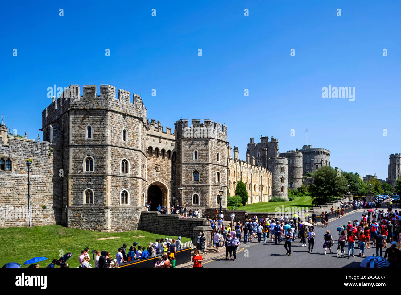 L'Angleterre, Berkshire, Windsor, Windsor Castle Banque D'Images