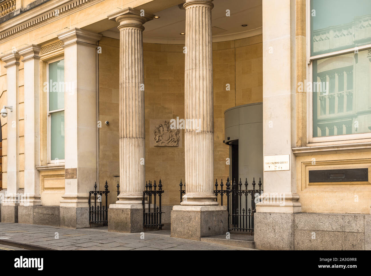 Bristol Crown court et les tribunaux Petite rue Bristol Avon England UK GB EU Europe Banque D'Images