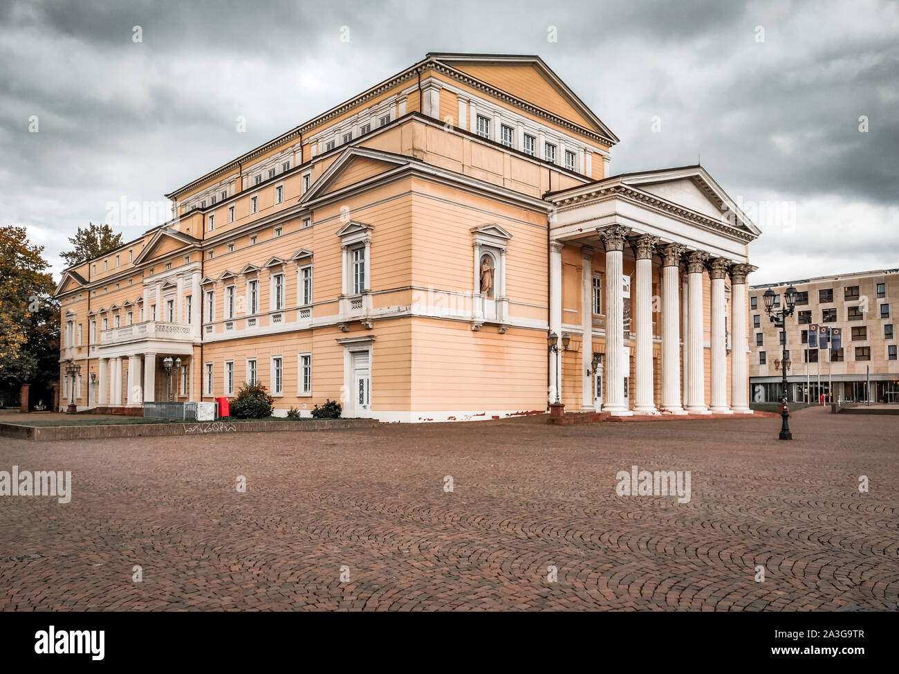 Maison de l'histoire, Haus der Geschichte, Darmstadt, Hessen, Allemagne Banque D'Images