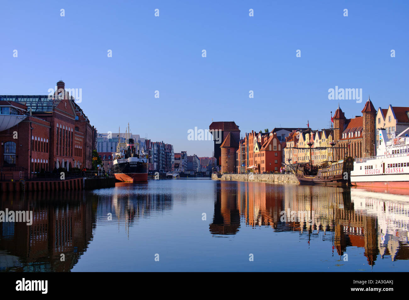 Vieux Crane - Impressions de Gdańsk (Danzig en allemand), une ville portuaire sur la côte baltique de la Pologne Banque D'Images