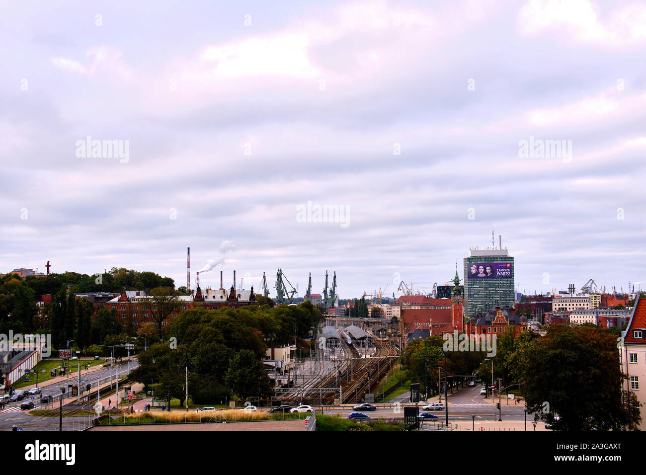 Impressions de Gdańsk (Danzig en allemand), une ville portuaire sur la côte baltique de la Pologne Banque D'Images