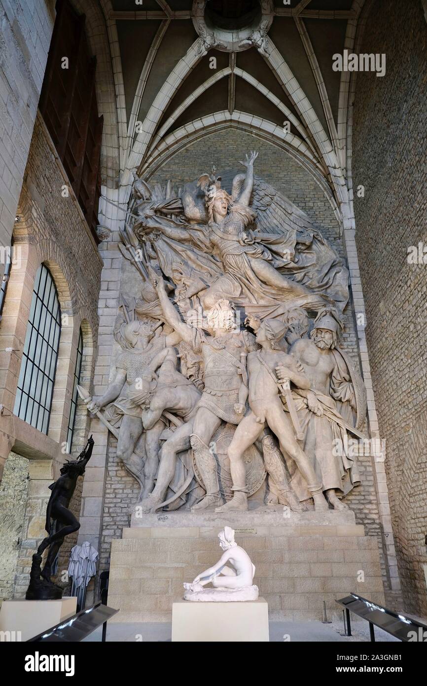 France, Côte d'Or, Dijon, zone classée au Patrimoine Mondial de l'UNESCO, le Musée François Rude Banque D'Images