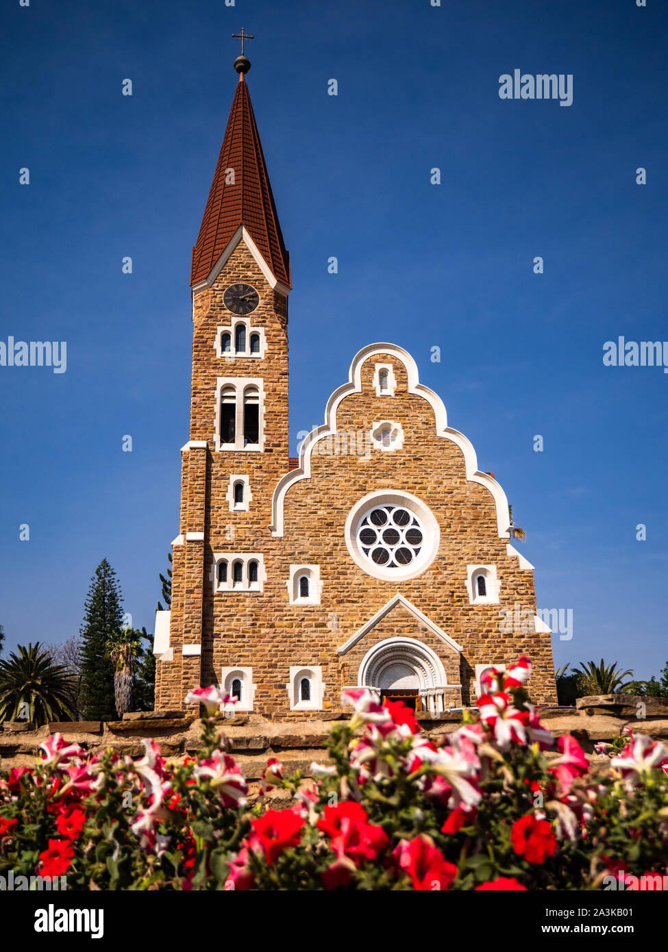 La Christ Church à Windhoek, Namibie Banque D'Images
